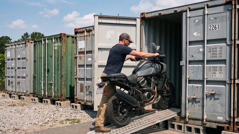 バイクコンテナで困りがちな4つのこと|乗り換えた契約者の声から